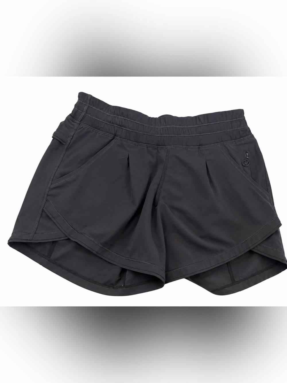 Lululemon Black Athletic Shorts Size 2